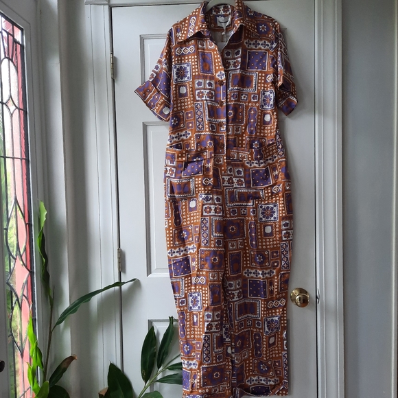 Antik Batik Honoka Jumpsuit NWT size Large - Picture 4 of 10